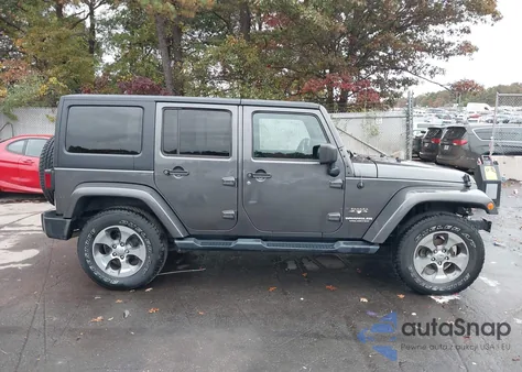 2017 Jeep Wrangler Unlimited Sahara 4X4 из США, поврежденный, VIN 1C4BJWEG0HL730077